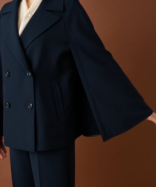 ケープ風ダブルジャケット Y2134404026(16500円)