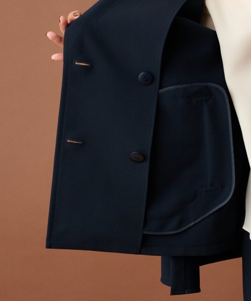 ケープ風ダブルジャケット Y2134404026(16500円)
