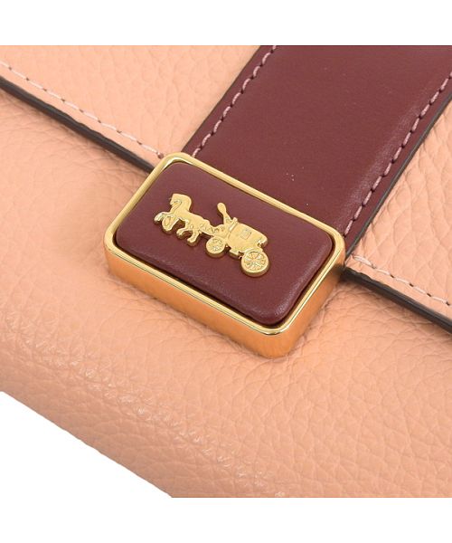 セール】COACH コーチ MEDIUM GRACE WALLET ミディアム グレース 二