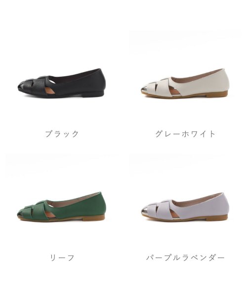 FOOT PLACE(フットプレイス)/レディース グルカ グルカシューズ フラットシューズ Recipe レシピ 本革 レザー サンダル RP－532 MK－RP532/img01