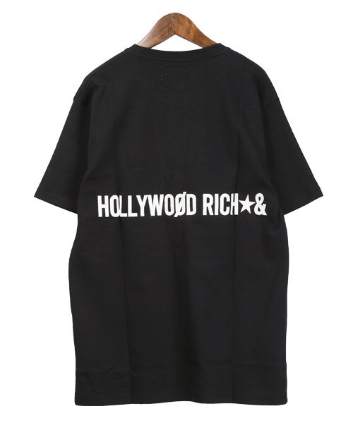 LUXSTYLE(ラグスタイル)/Hollywood rich.&(ハリウッドリッチ)ドットベアラインストーン半袖Tシャツ/Tシャツ メンズ 半袖  テディベア ロゴ ラインストーン/img08