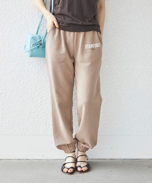 SHIPS WOMEN(シップス　ウィメン)/【SHIPS別注】81BRANCA:カレッジ スウェット パンツ ◇/img28