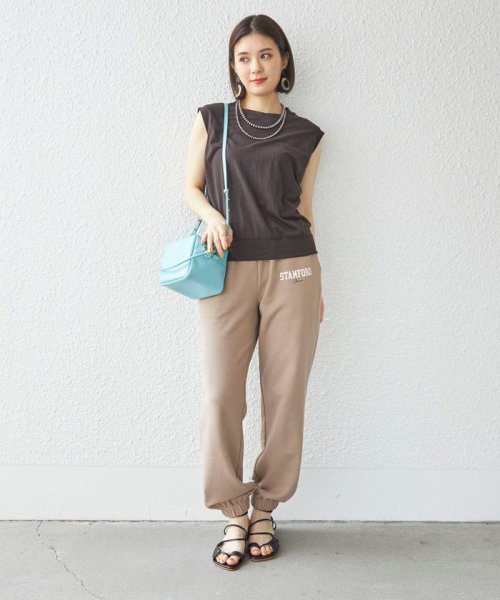 SHIPS WOMEN(シップス　ウィメン)/【SHIPS別注】81BRANCA:カレッジ スウェット パンツ ◇/img34