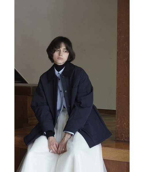 CLANE(クラネ)/OVER QUILTING HUNTING JACKET/img17