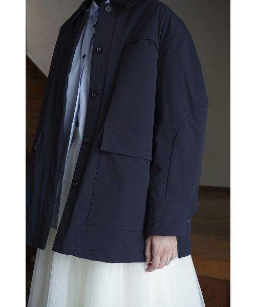 CLANE(クラネ)/OVER QUILTING HUNTING JACKET/img22