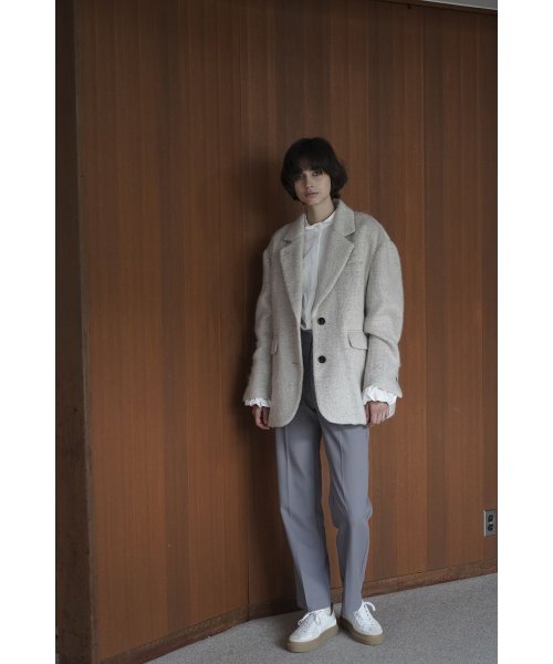 CLANE(クラネ)/MIX SHAGGY OVER TAILORED JACKET/img03
