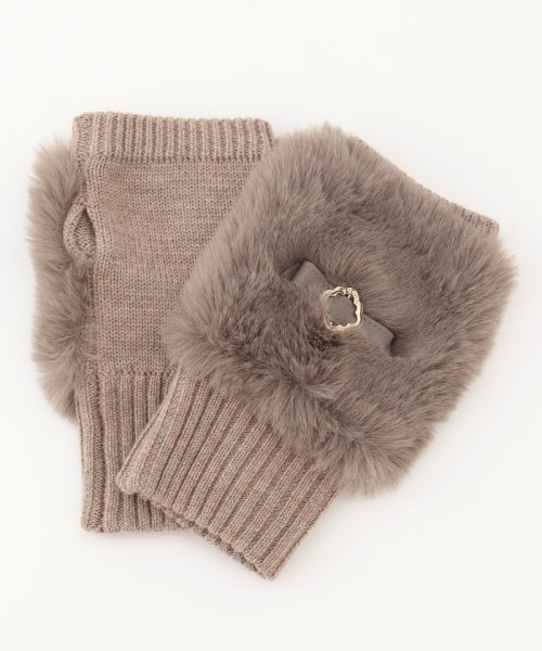 TOCCA(TOCCA)/KNIT FUR HANDWARMER 手袋/img03