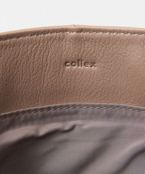 collex(collex)/【別注】THE CASE×collex 2WAYレザー巾着トートバッグ/img10