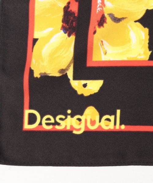 Desigual(デシグアル)/花柄 カレ スカーフ/img02