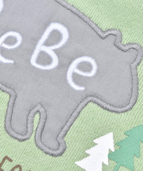 BeBe(ベベ)/クマパッチ刺繍トレーナーベビー(80~90cm)/img05