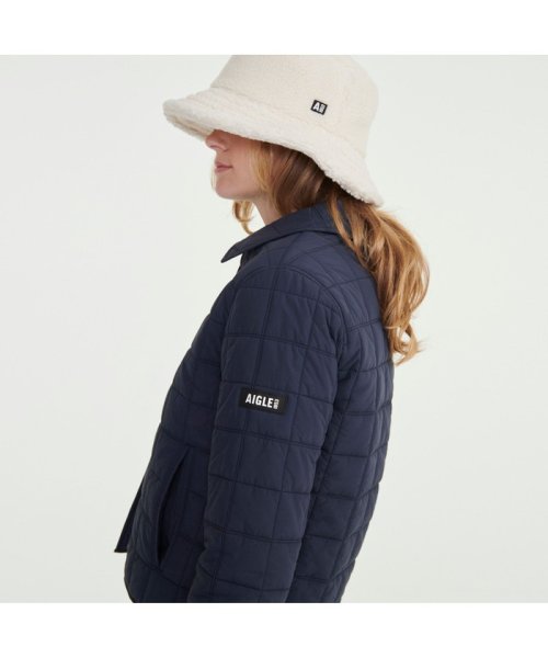 AIGLE(エーグル)/撥水 キルティングショートインサレーションジャケット/img11