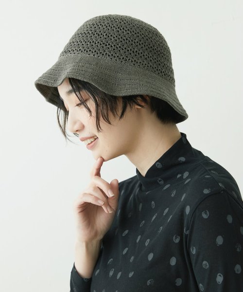GIANNI LO GIUDICE(ジャンニ・ロ・ジュディチェ)/[日本製]レース編み帽子/img01
