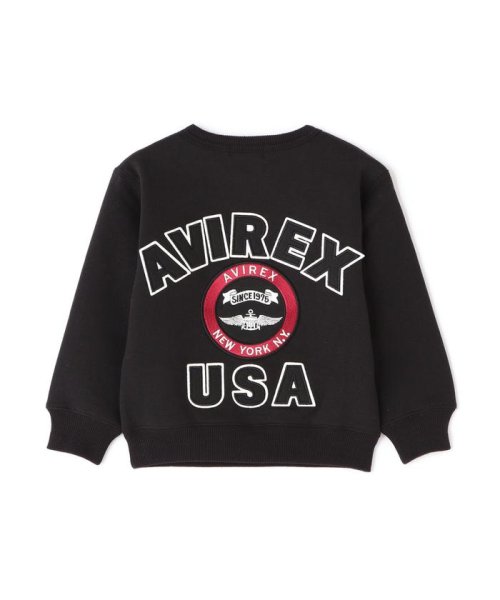 AVIREX(AVIREX)/《KIDS / キッズ》VARSITY LOGO CREWNECK SWEAT / ヴァーシティ ロゴ クルーネック スウェット / /img01