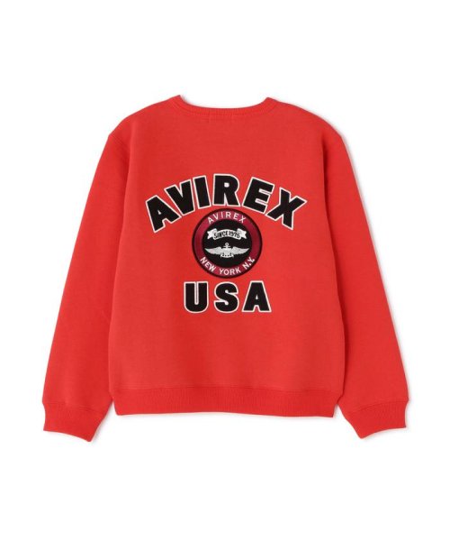 AVIREX(AVIREX)/《KIDS / キッズ》VARSITY LOGO CREWNECK SWEAT / ヴァーシティ ロゴ クルーネック スウェット / /img03