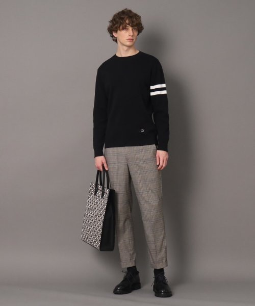 【otonaMUSE12月号掲載】オーバーラップサークル リサイクルレザー スクエアトート オーバーラップサークル リサイクルレザーは