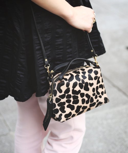 ジャンニキアリーニ GIANNI CHIARINI ショルダーバッグ アリファ ALIFA CAVALLINO Sサイズ レディース バック BS 8145 ジ バック LEO MACCHIA NERA レオ マッキア 長さ