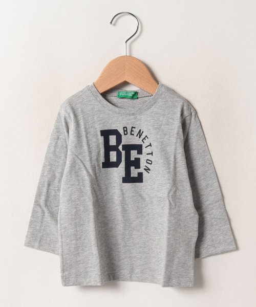 BENETTON (UNITED COLORS OF BENETTON BOYS)(ユナイテッド　カラーズ　オブ　ベネトン　ボーイズ)/キッズロゴプリント長袖Tシャツ・カットソーB/img05