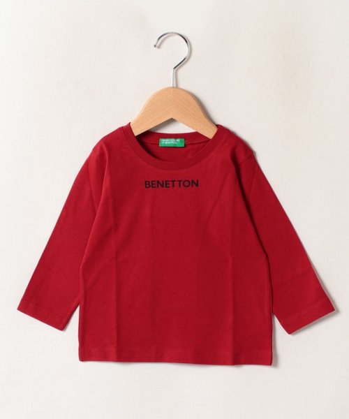 BENETTON (UNITED COLORS OF BENETTON BOYS)(ユナイテッド　カラーズ　オブ　ベネトン　ボーイズ)/キッズロゴプリント長袖Tシャツ・カットソーB/img13