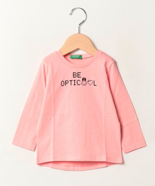 BENETTON (UNITED COLORS OF BENETTON GIRLS)(ユナイテッド　カラーズ　オブ　ベネトン　ガールズ)/キッズピクセルアニマルプリント長袖Tシャツ・カットソーG/img05