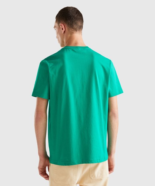 BENETTON (mens)(ベネトン（メンズ）)/ヴィンテージ風ロゴワッペン付きTシャツ・カットソー・ユニセックス/img14