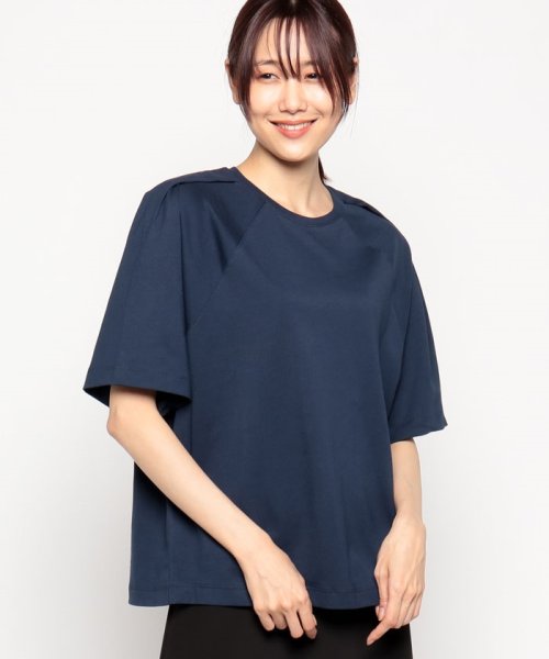 BENETTON (women)(ベネトン（レディース）)/センタープリーツラグランスリーブ半袖Tシャツ・カットソー/img14