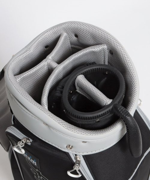 2in1 キャディバッグ(9型・セルフクラブケース内蔵、3.8kg/4分割/47インチ対応) 