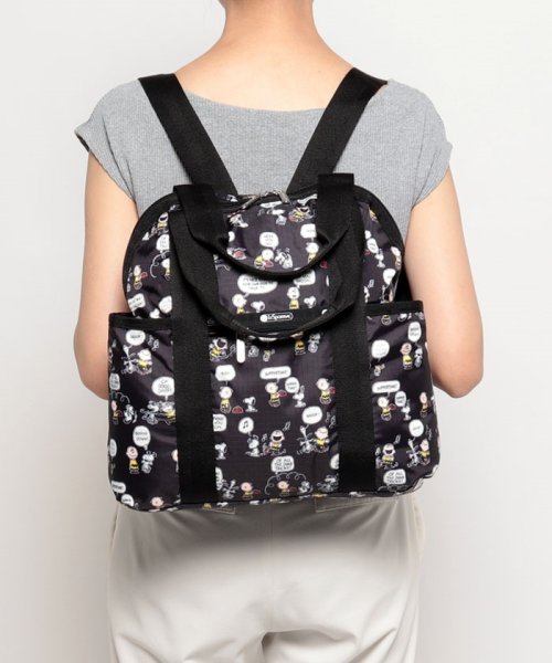 LeSportsac(LeSportsac)/DOUBLE TROUBLE BACKPACKピーナッツパルズ/img07