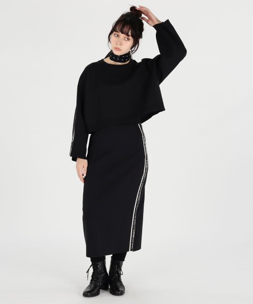 To b. by agnes b. OUTLET(トゥー　ビー　バイ　アニエスベー　アウトレット)/【Outlet】WS91 PULLOVER ロゴテープミニプルオーバー/img02
