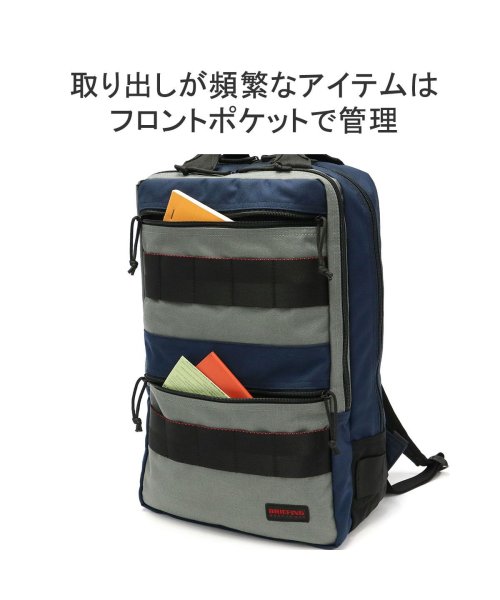 BRIEFING(ブリーフィング)/日本正規品 ブリーフィング BRIEFING リュック SQ PACK MULTI COLOR 2層 25周年 限定 B4 16L 通勤 BRA231P51/img06