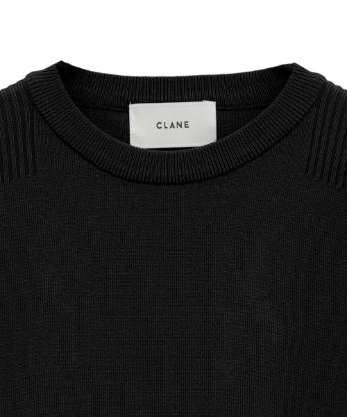 CLANE(クラネ)/BASIC COMPACT KNIT TOPS/img07