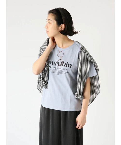 Lugnoncure(ルノンキュール)/メガネ刺繍Tシャツ/img04