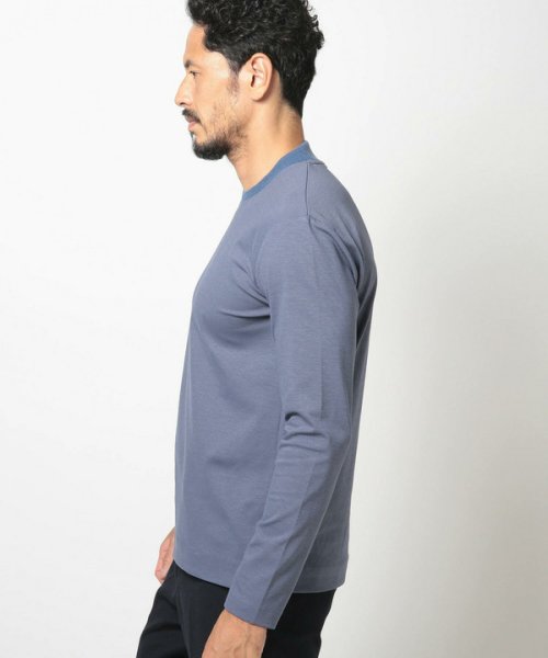 Men's Bigi(メンズビギ)/【ACTIVE TAYLOR】シルケットスムースクルーネックロングTシャツ/img11