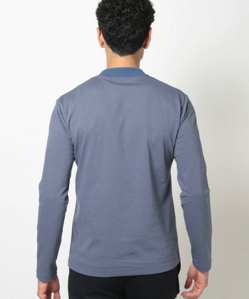 Men's Bigi(メンズビギ)/【ACTIVE TAYLOR】シルケットスムースクルーネックロングTシャツ/img12