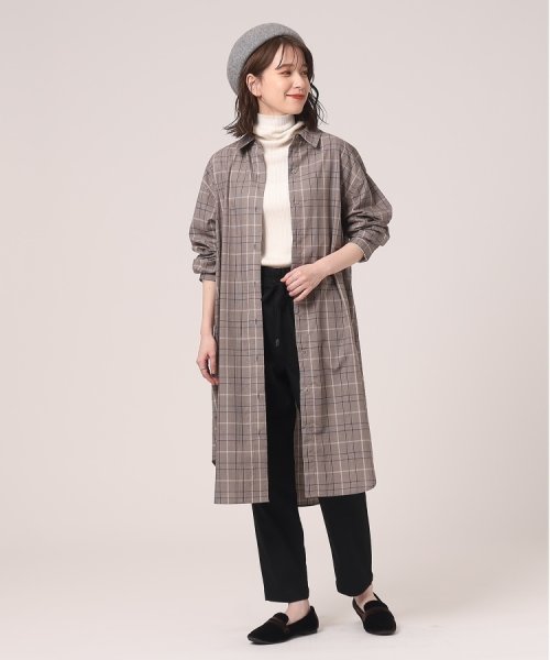 シーズンムードを高める　大人のためのチェックワンピース