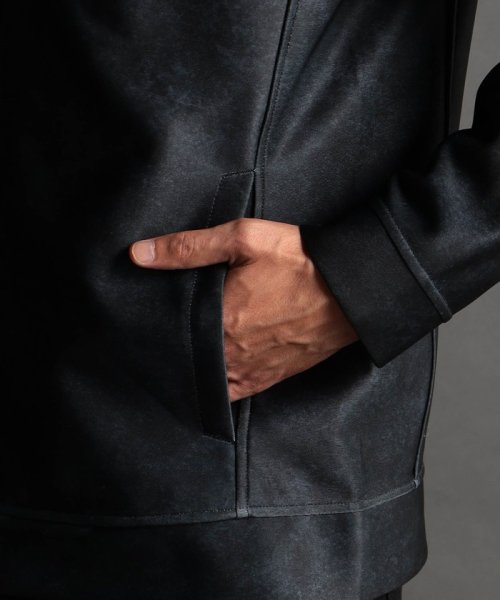 【NICOLE SPORTS】総柄ムラプリントダンボールパーカー NICOLE SPORTS