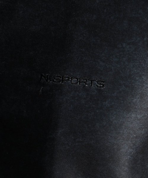 【NICOLE SPORTS】総柄ムラプリントダンボールパーカー NICOLE SPORTS