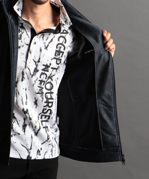 【NICOLE SPORTS】総柄ムラプリントダンボールパーカー NICOLE SPORTS