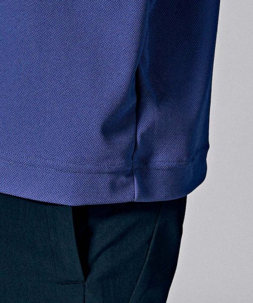 Munsingwear(マンシングウェア)/【ENVOY】吸汗速乾ネオンロゴオーバーサイズモックネック半袖シャツ【アウトレット】/img09