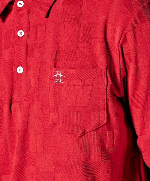 Munsingwear(マンシングウェア)/ストレッチジャカードロゴ長袖シャツ【アウトレット】/img04