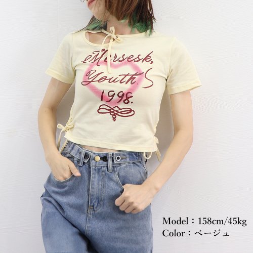 miniministore(ミニミニストア)/ロゴt 韓国 tシャツ レディース 半袖/img14