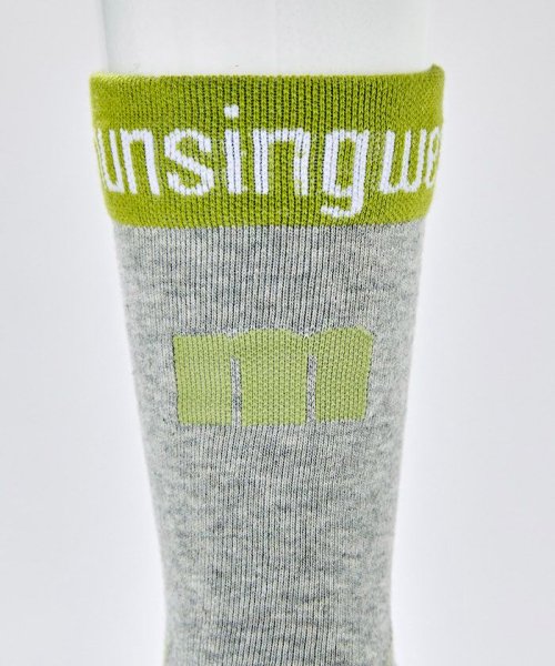 Munsingwear(マンシングウェア)/ミドル丈 Move sox/img05