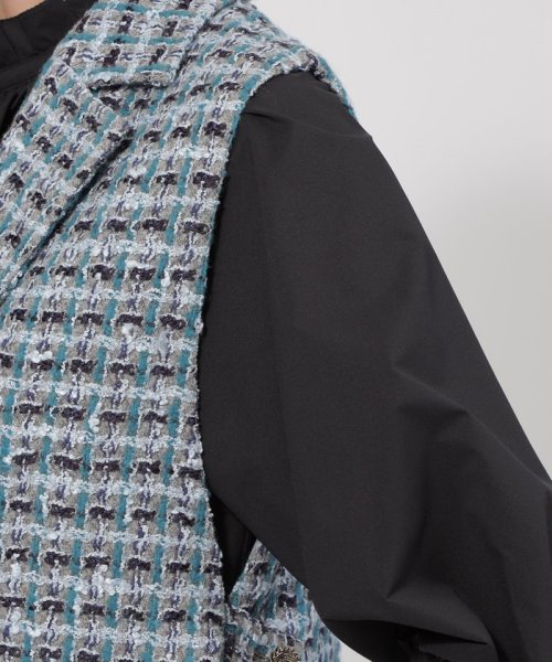 【EPOCA STORIA】リングファンシーツィード　ジレ《WEB＆EPOCA THE SHOP店舗限定》 EPOCA STORIA THE