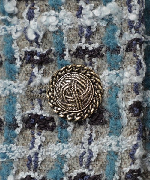 【EPOCA STORIA】リングファンシーツィード　ジレ《WEB＆EPOCA THE SHOP店舗限定》 EPOCA STORIA THE