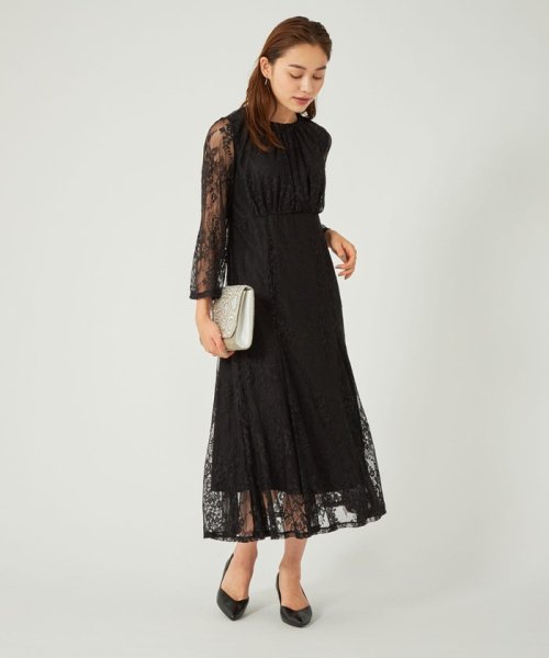 レース ウエスト ギャザー ワンピース ウエスト ギャザー レース ワンピース I1388321033 (10725円)