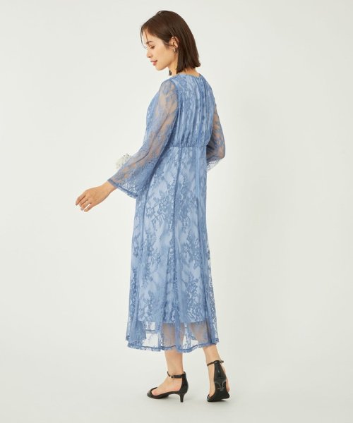 レース ウエスト ギャザー ワンピース ウエスト ギャザー レース ワンピース I1388321033 (10725円)