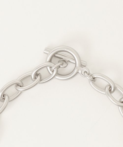 To b. by agnes b. OUTLET(トゥー　ビー　バイ　アニエスベー　アウトレット)/【Outlet】WV21 BRACELET チャンキーチェーンサークルブレスレット/img01
