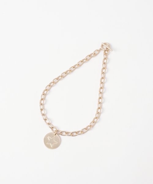 To b. by agnes b. OUTLET(トゥー　ビー　バイ　アニエスベー　アウトレット)/【Outlet】WV20 NECKLACE チャンキーチェーンサークルネックレス/img02