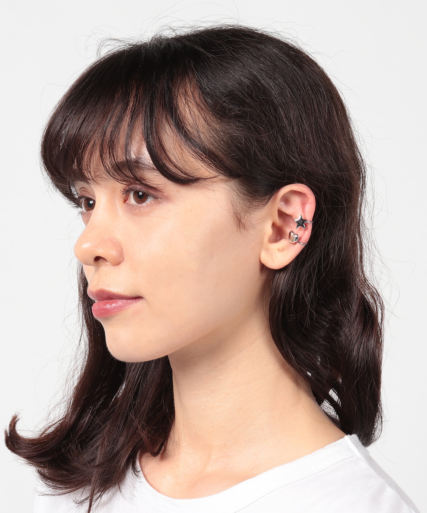 WV25 EAR CUFF ハート&スターセットイヤーカフ(505477985