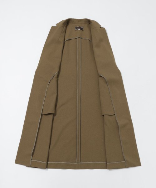 【ウォッシャブル】ウーリークロステーラードジレ トップス ベスト・ジレ H1664969253(12650円)