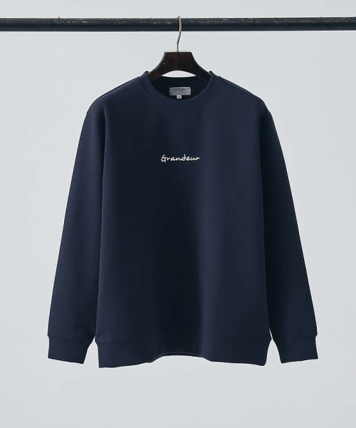 ABAHOUSE(ABAHOUSE)/【Grandeur】シルキーダンボール ロゴ 長袖 Tシャツ/img03